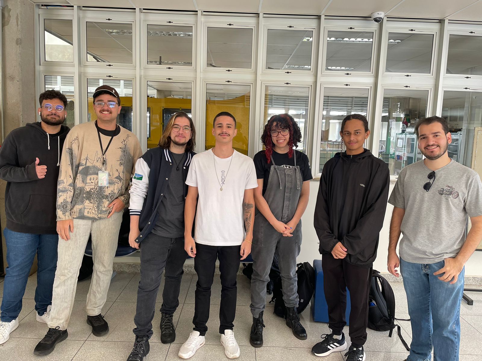Foto de toda a equipe